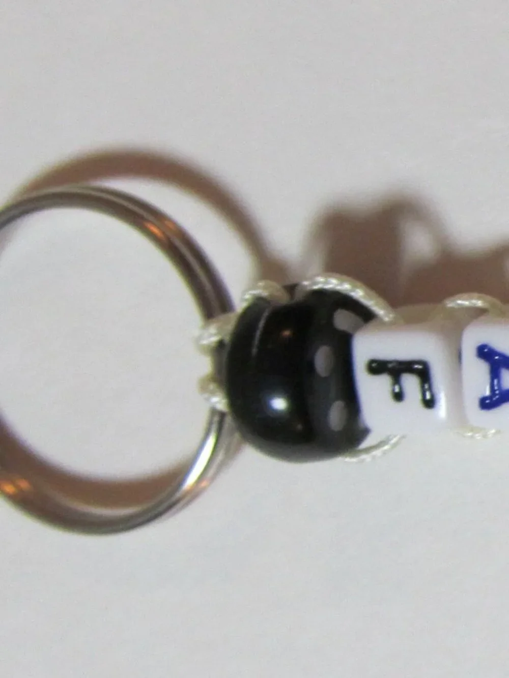 Faith & Love Beaded Keychains